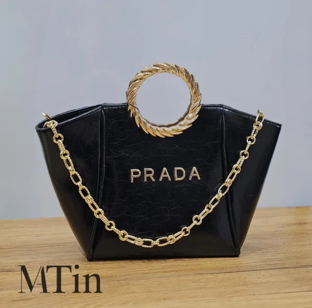کیف دسته خورشیدی Prada